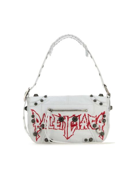 BALENCIAGA Le Cagole XS DIY Metal messenger bag