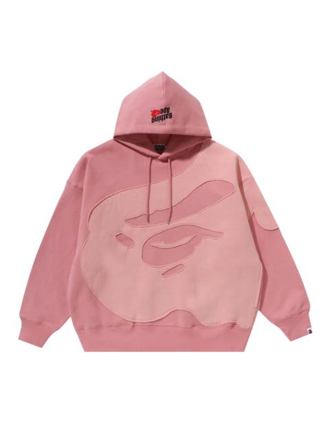 BAPE Head Patch Pullover Hoodie 'Pink'