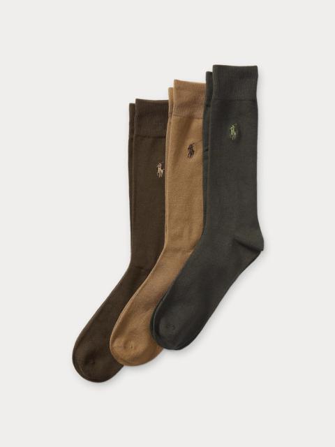 Polo Ralph Lauren Supersoft Trouser Sock 3-Pack