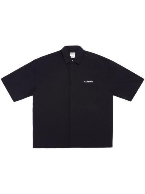 logo-print short-sleeve shirt