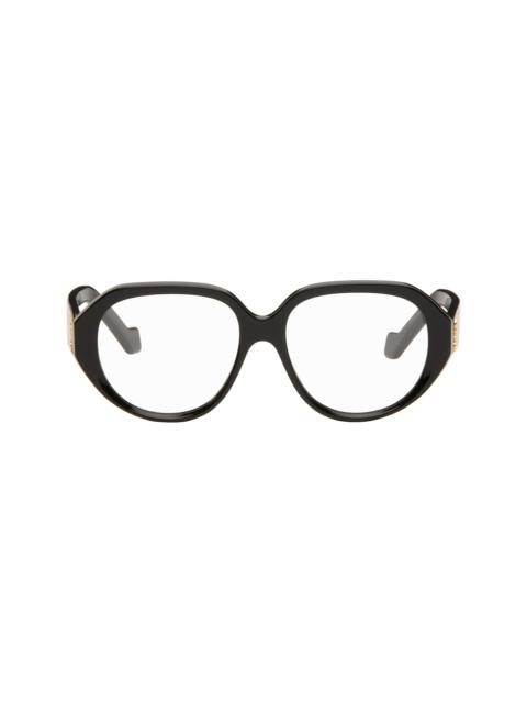 Loewe Black Anagram Geometric Glasses
