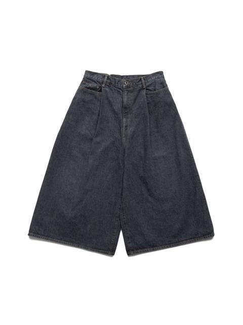 Kapital 14oz BLK Denim 5P Jorts