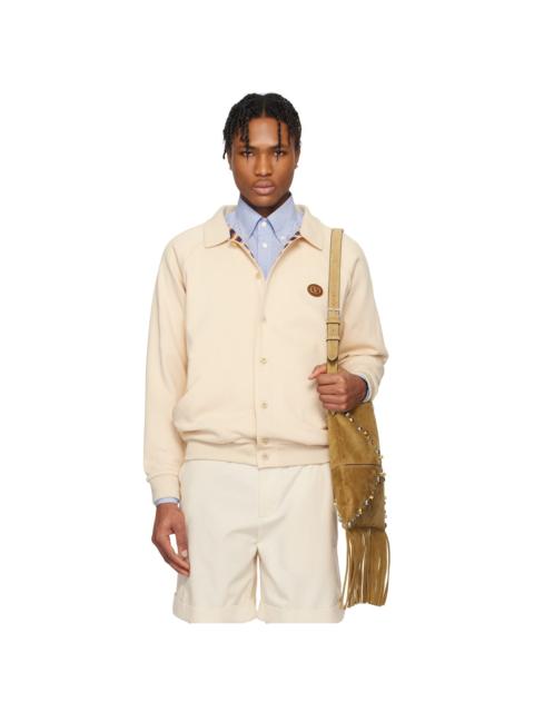 Valentino Beige VLogo Signature Jacket