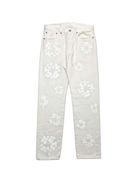 DENIM TEARS Levi's Cotton Wreath Jeans "Mono White" DT498