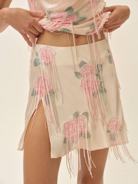 For Love & Lemons Odessa Mini Skirt