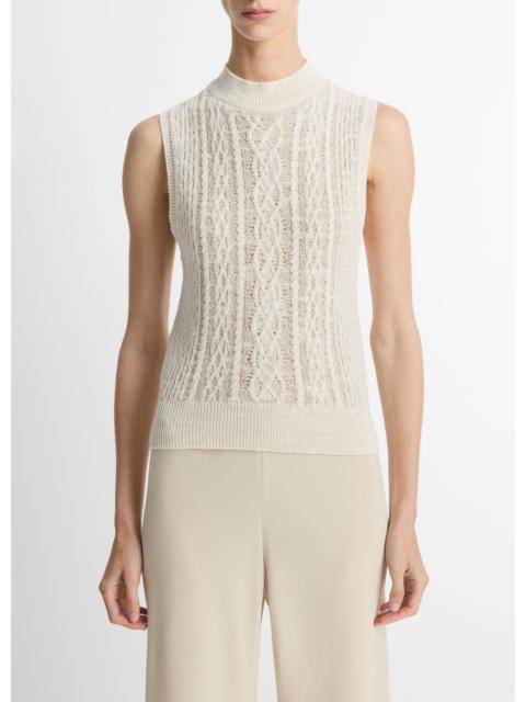 Vince Cable Cotton-Blend Double-Layer Shell