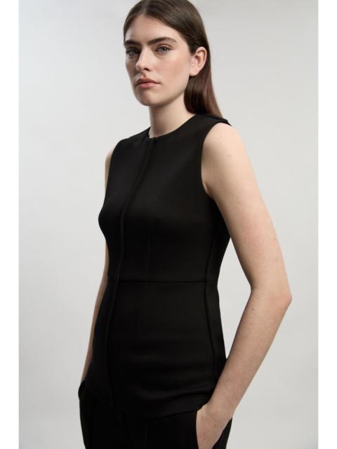 KAREN MILLEN Ponte Longline Top