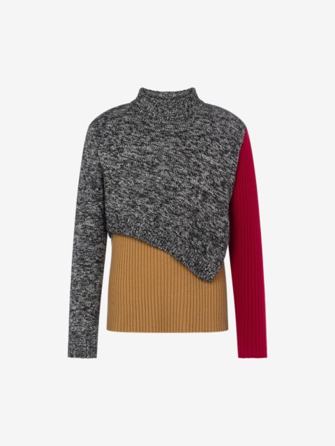 Moschino PATCHWORK JUMPER