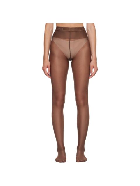 Wolford Brown Neon 40 Tights