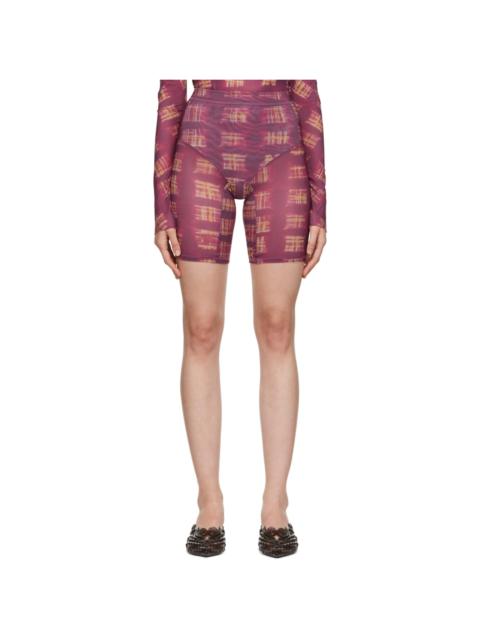 KNWLS Purple Lena Shorts