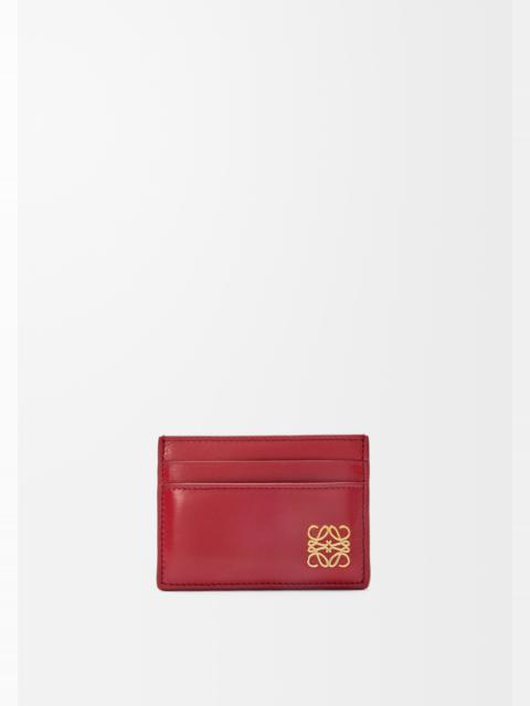 Loewe Puffer Anagram plain cardholder in shiny nappa calfskin