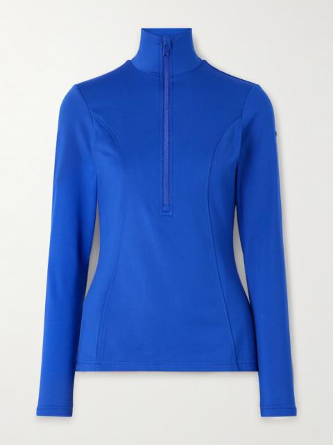 GOLDBERGH Serena Stretch Recycled-jersey Half-zip Top