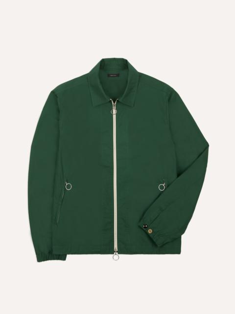 Drake's Green Cotton Blouson Jacket