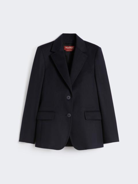 FOLGORE Single-breasted wool broadcloth blazer