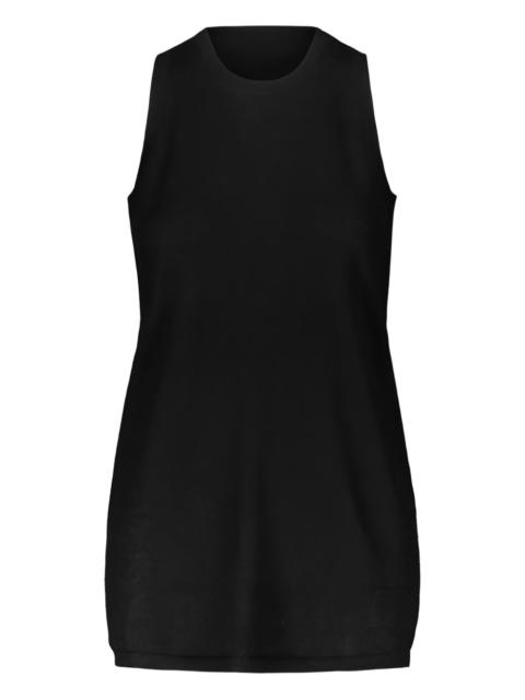 FRENCKENBERGER rib-knit cashmere tank top