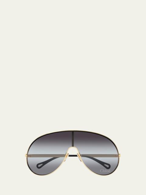 Chloé CH0283S Metal Aviator Sunglass