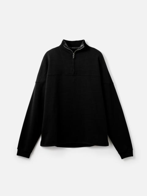 JACQUEMUS The Rond Carré zipped-rollneck sweatshirt