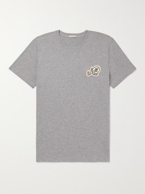 Moncler Logo-Appliquéd Cotton-Jersey T-Shirt
