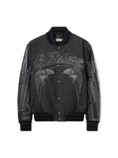 Off-White Skyline Varsity Jacket