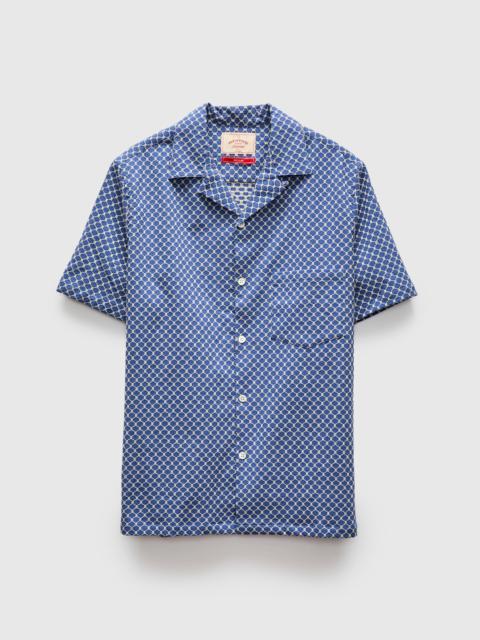 Portuguese Flannel Midnight Sky Shirt in Blue
