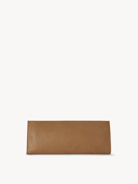 Flat Clutch in Leather