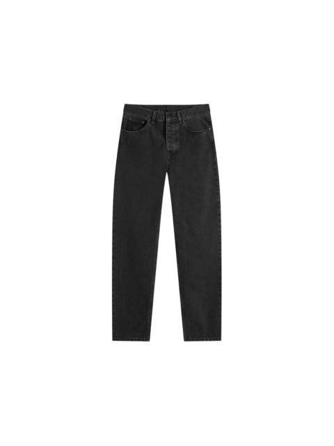 Carhartt Carhartt WIP Newel Relaxed Tapered Jeans Black Stone Washed