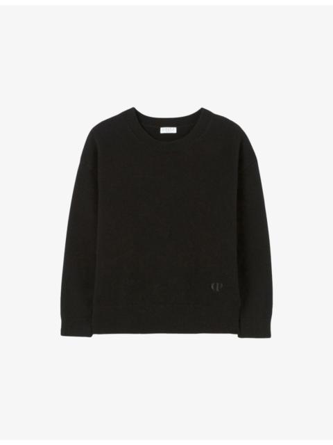 Claudie Pierlot Madi round-neck cashmere jumper
