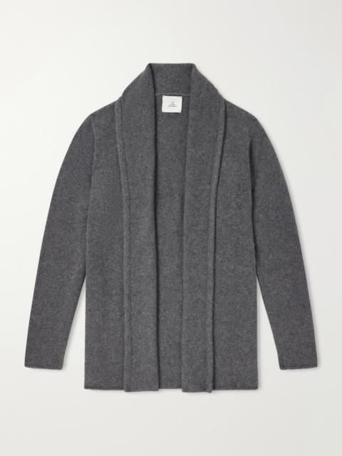The Elder Statesman Shawl-Collar Cashmere Cardigan
