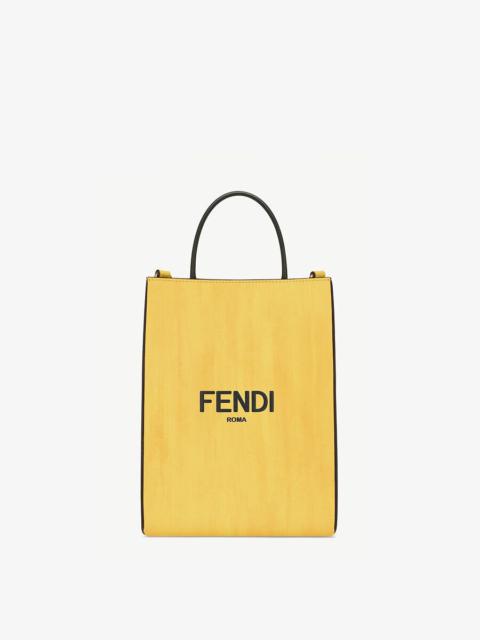 FENDI Yellow leather bag