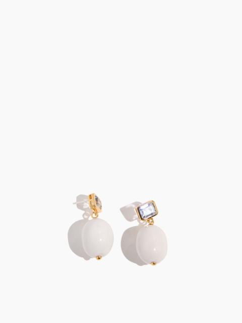 LIZZIE FORTUNATO La Paz Earrings in Ivory/Multi