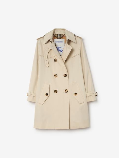 Burberry Short Summerside Gabardine Trench Coat​