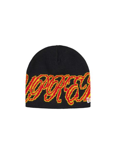 Supreme New Era cursive Beanie "SS26 - Black" SU28788