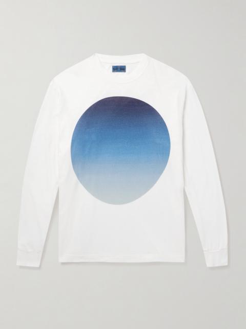 Blue Blue Japan Printed Cotton-Jersey T-Shirt