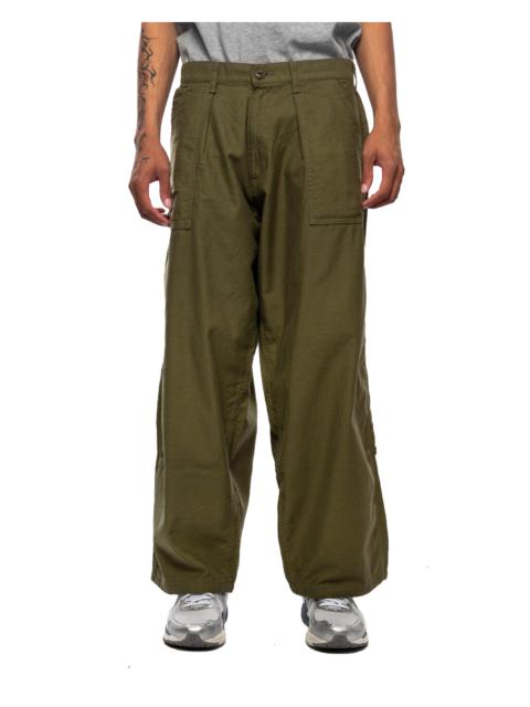 Wide Baker Pants 'Olive Drab'