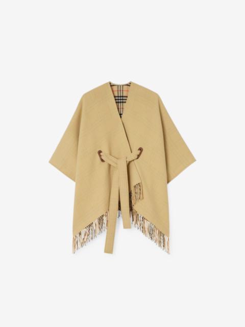 Burberry wool Tay cape