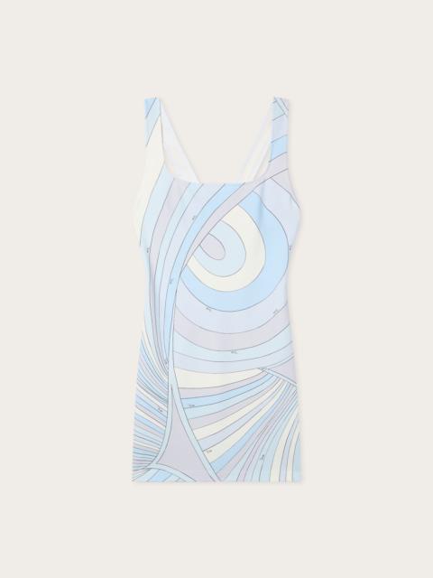 PUCCI IRIDE PRINT JERSEY MINI DRESS