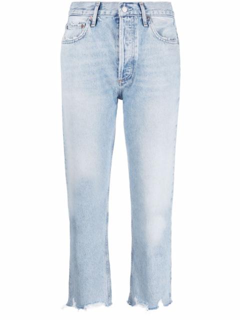 AGOLDE Riley cropped jeans