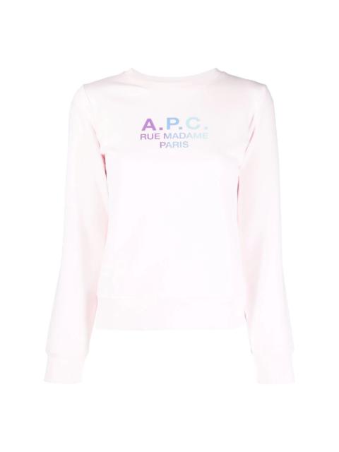 A.P.C. Rue Madame Paris cotton sweatshirt
