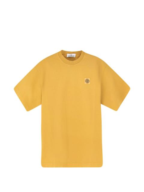 Stone Island logo-patch short-sleeved T-shirt