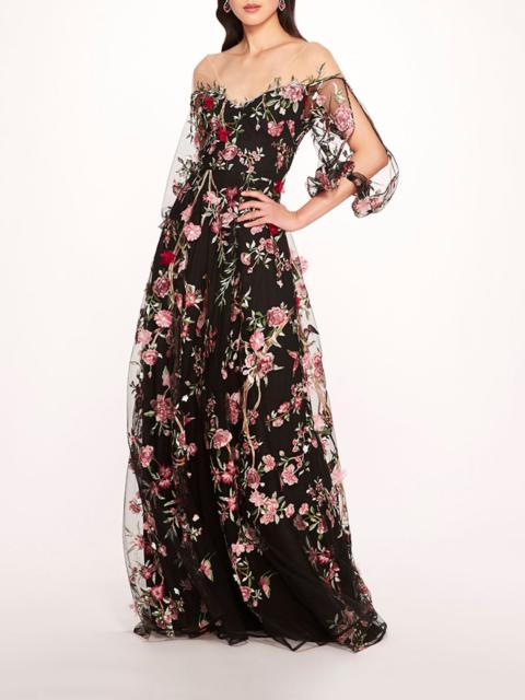 Marchesa GARDEN OF EDEN GOWN