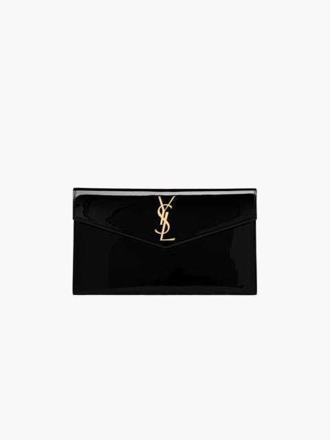 UPTOWN POUCH IN PATENT LEATHER