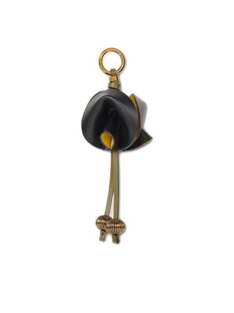 Etro flower-shaped leather charm