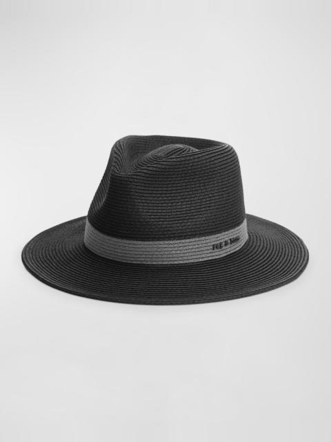 rag & bone City Straw Fedora