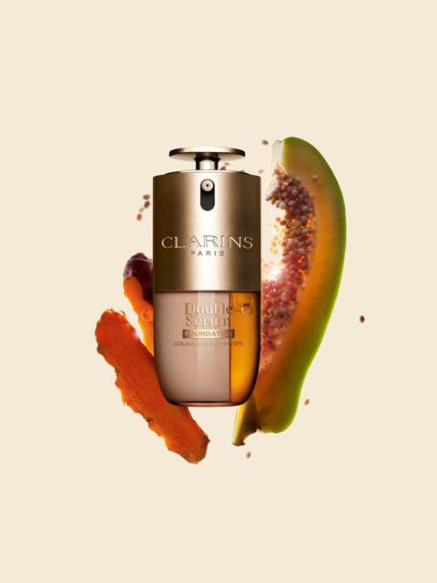 CLARINS DOUBLE SERUM® Foundation: Luminous Foundation with Skincare Benefits