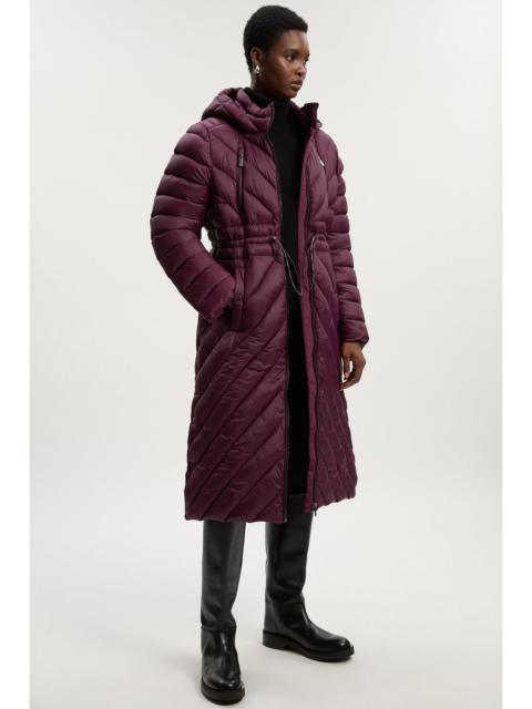 KAREN MILLEN Petite Lightweight Knee Length Packable Coat
