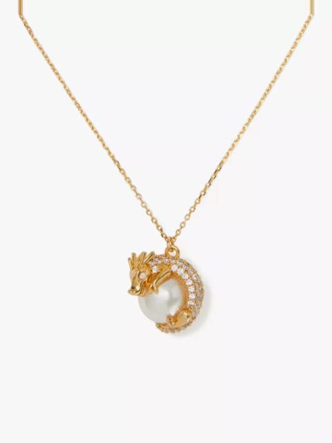 kate spade Dazzling Dragon Pendant