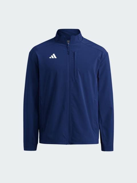 adidas FULL ZIP WOVEN TRAVEL JACKET