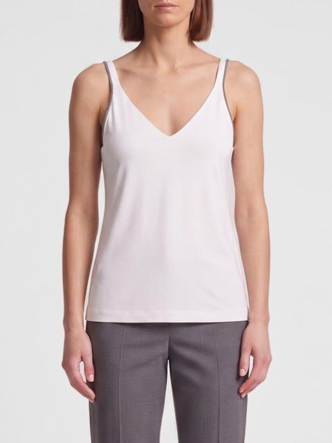 Brunello Cucinelli BRUNELLO CUCINELLI Top Woman color White