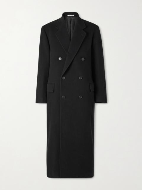 AURALEE Double-Breasted Wool Coat