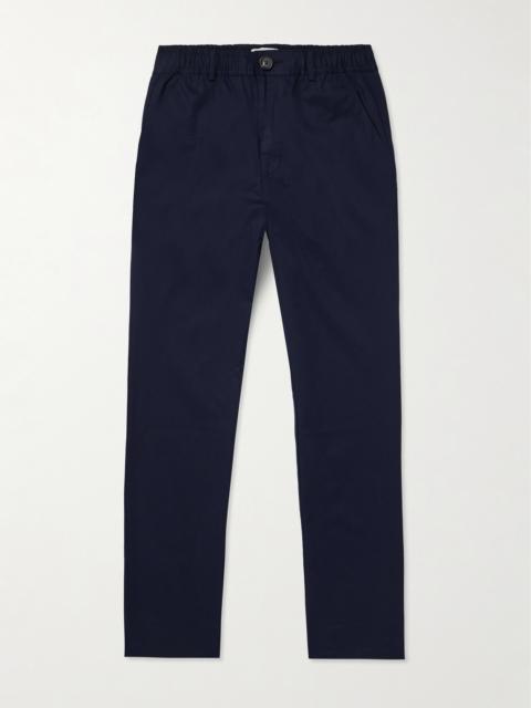 Oliver Spencer Ashdown Straight-Leg Cotton-Twill Trousers
